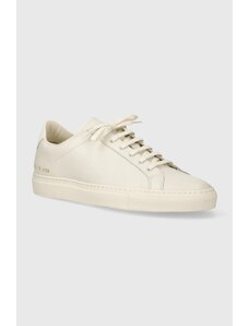 Common Projects Kožené sneakers boty Lacoste Retro Bumpy bílá barva, 2414