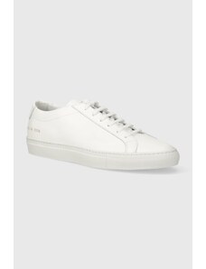 Common Projects Kožené sneakers boty Lacoste Original Achilles Low bílá barva, 1528