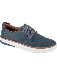 MODRÉ DENIM PÁNSKÉ POLOBOTKY SKECHERS HYLAND - RATNER Denim vzor