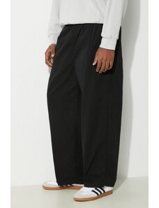 Bavlněné kalhoty Carhartt WIP Colston Pant černá barva, jednoduché, I031514.89GD