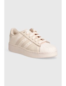 Kožené sneakers boty adidas Originals Superstar XLG růžová barva, IG8574