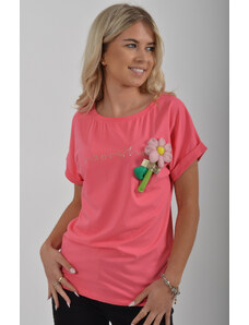 Enjoy Style Růžové tričko ES2063
