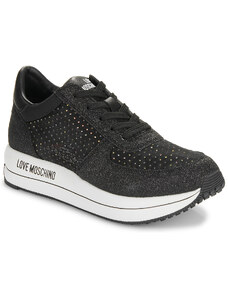 Love Moschino Tenisky STRASS MESH GLITTER >