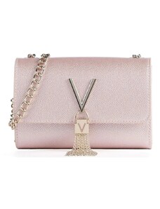 Valentino bags Divina crossbody kabelka rúžová metallic