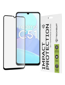 Techsuit ochranné celoplošné sklo 111D pro Realme C51/Note 50 KP30904