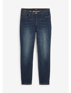 bonprix Skinny džíny s pohodlným pasem Modrá