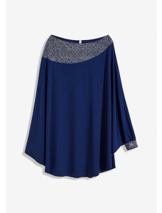 bonprix Šaty s jedním ramínkem Modrá