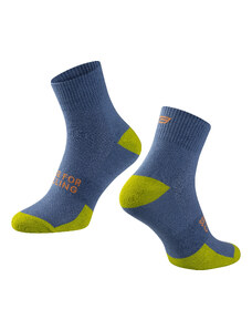 Ponožky FORCE EDGE modro-zelené