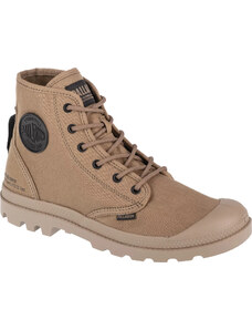 BASIC KHAKI KOTNÍKOVÉ TENISKY PALLADIUM PAMPA HI HTG SUPPLY