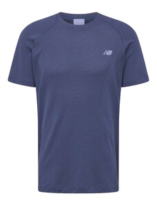 new balance Funkční tričko 'Athletics' světlemodrá / tmavě modrá