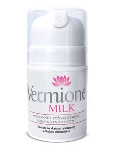 Vermione MILK - ochranné a vyživující mléko s bioaktivními ENZYMY - strie, celulitida, citlivé kůže, dětská pokožka od narození
