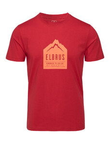 Pánské Tričko s krátkým rukávem ELBRUS NORIC M000245027 – Červené