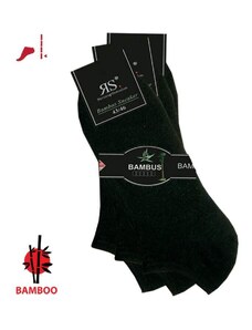 Pánské nadměrné letní sneaker bambusové RS černá 47-50
