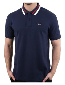 Pánské modré polo triko Tommy Hilfiger Jeans