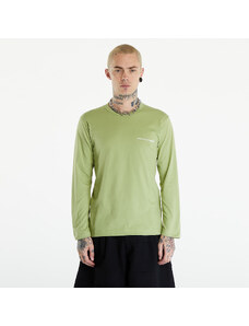 Pánské tričko Comme des Garçons SHIRT Long Sleeve Tee Knit Khaki