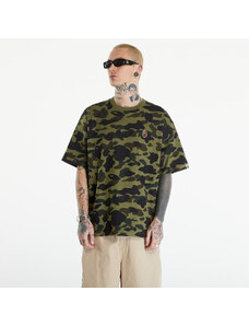 Pánské tričko A BATHING APE 1St Camo One Point Tee リラックス Green