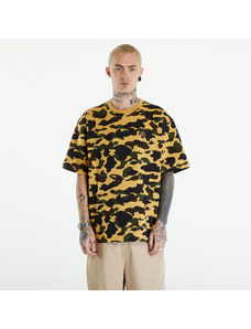 Pánské tričko A BATHING APE 1St Camo One Point Tee リラックス Yellow