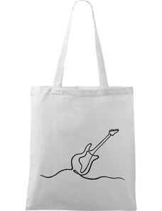 Roni Syvin + Adler/Malfini Ručně malovaná menší plátěná taška - Jednotahové - Kytara elektrická