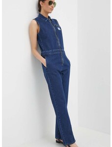 Džínový overal Calvin Klein Jeans bavlněný, s límečkem, J20J222840