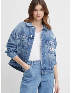 Džínová bunda Calvin Klein Jeans dámská, přechodná, J20J222787