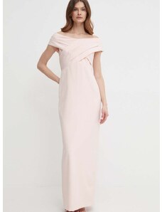 Šaty Lauren Ralph Lauren růžová barva, maxi, 253936391