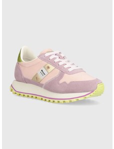 Sneakers boty Blauer MILLEN růžová barva, S4MILLEN01.NYG