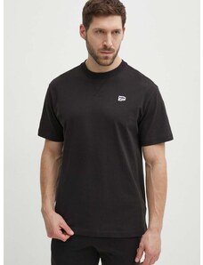 Bavlněné tričko Puma černá barva, 625925