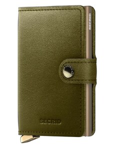 Kožená peněženka Secrid zelená barva, MDu-Olive