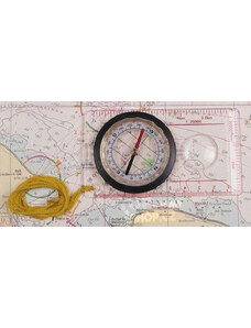 MFH (Max Fuchs) Navigační mapový kompas - buzola MFH