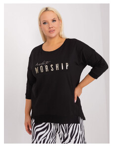 Zonno Černé tričko Worship