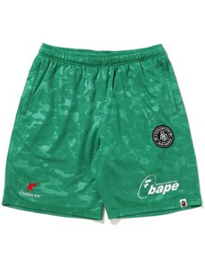Bape Soccer Game Shorts Green