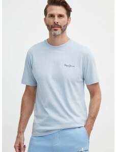 Bavlněné tričko Pepe Jeans SINGLE CLIFORD s potiskem, PM509367