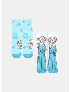 Sinsay - Sada 2 párů ponožek Frozen - vícebarevná