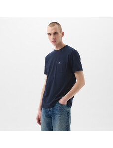 Pánské tričko GAP Pocket Micro Logo Tee Tapestry Navy