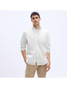 Pánská košile GAP Standard Stretch Poplin Shirt Optic White