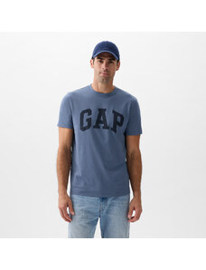 Pánské tričko GAP Basic Logo Tee Bainbridge Blue