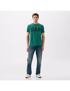 Pánské tričko GAP Basic Logo Tee Jade Stone