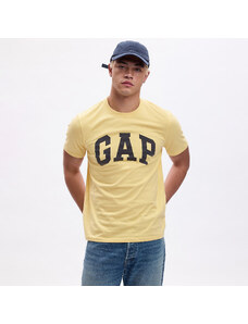 Pánské tričko GAP Basic Logo Tee New Chamois