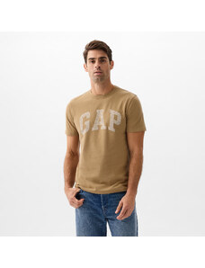 Pánské tričko GAP Graphic Logo Tee Perfect Khaki