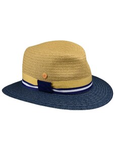 Dvoubarevný dámský klobouk Fedora - Mayser Nane