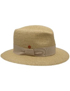 Béžový dámský klobouk Fedora - Mayser Nane