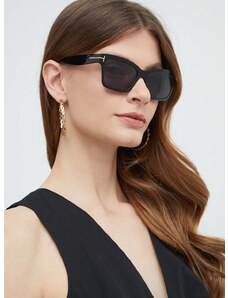 Sluneční brýle Tom Ford dámské, černá barva, FT1085_5401A