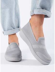 Shelvt Slip-on grey slip-on sneakers