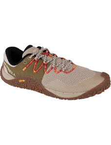 BÉŽOVÉ BĚŽECKÉ BAREFOOT BOTY MERRELL TRAIL GLOVE 7 Béžová