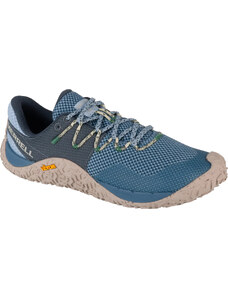 MODRÉ BĚŽECKÉ BAREFOOT BOTY MERRELL TRAIL GLOVE 7 Modrá