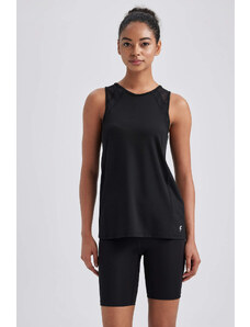 DEFACTO Long Fit Crew Neck Sleeveless Undershirt