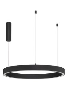 Černé závěsné LED světlo Nova Luce Elowen II. 80 cm