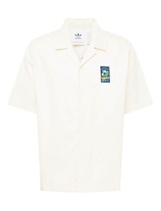 ADIDAS ORIGINALS Košile 'OLL' hnědá / zelená / pink / bílá