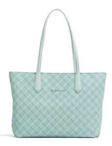 Valentino bags velká kabelka do ruky logo světle zelená