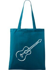 Roni Syvin + Adler/Malfini Ručně malovaná menší plátěná taška - Jednotahové - Kytara akustická